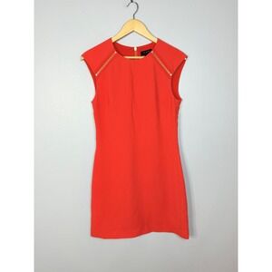 Ted Baker London Women's Sleeveless Sheath Dress Coral Party Cocktail Womens‎ 6